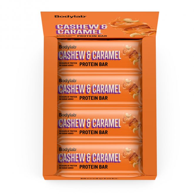 Bodylab proteinbar cashew & caramel 55 g