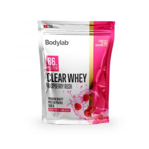 Bodylab clear whey raspberry rush 500 g