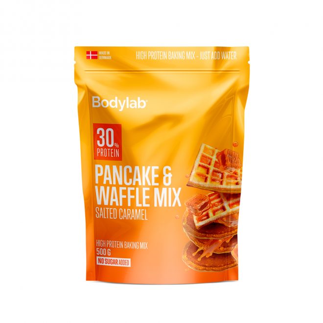 Bodylab pancake & waffle mix salted caramel 500 g