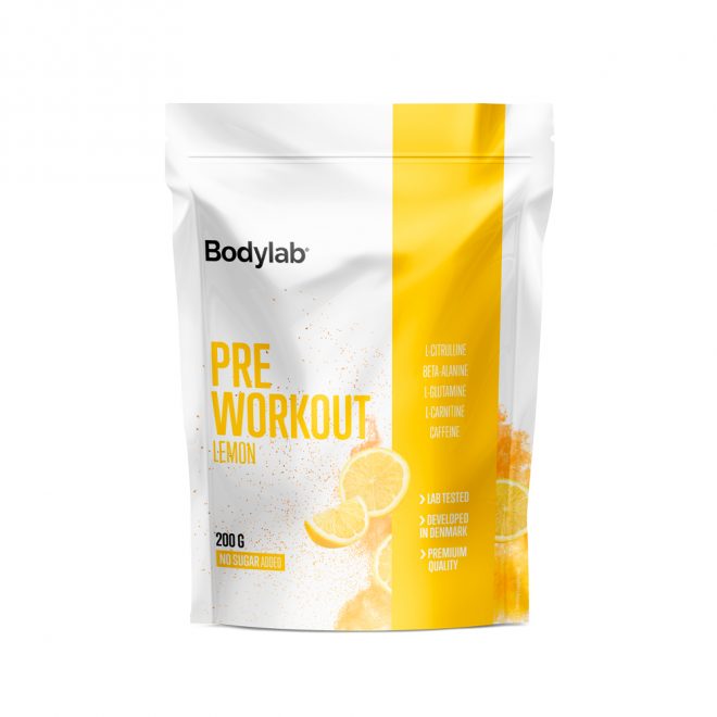 Bodylab pre workout lemon 200 g