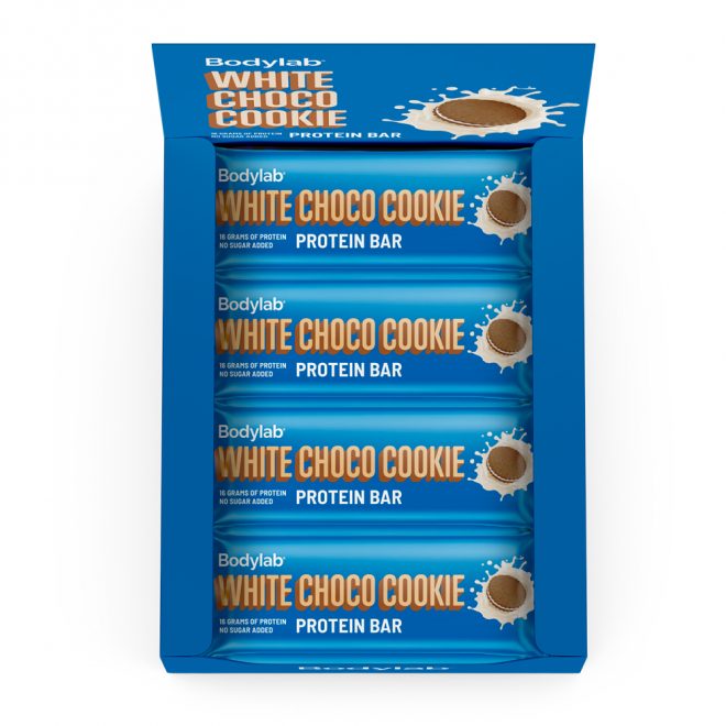 Bodylab proteinbar white chocolate cookie 55 g