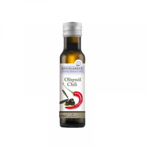 Bio Planete olivenolje med chili 100 ml
