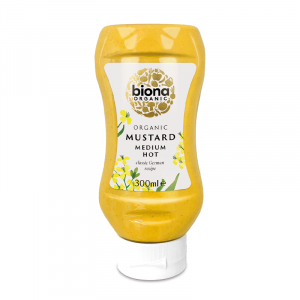 Biona Mustard Medium-Hot Organic 300ml