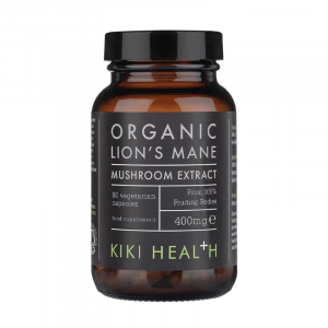 Kiki Health Organic Lions Mane Extract 400mg 60kaps