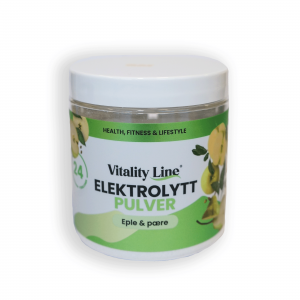 Vitality Line Elektrolyttpulver Eple & Pære 120gr