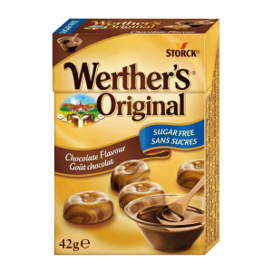 Werther's Original Chocolate Sugar Free 42gr